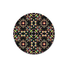 Abstract Elegant Background Pattern Magnet 3  (round) by Simbadda