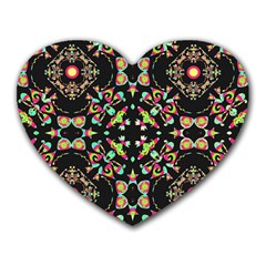 Abstract Elegant Background Pattern Heart Mousepads