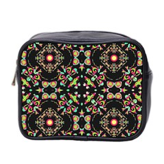 Abstract Elegant Background Pattern Mini Toiletries Bag 2-side by Simbadda