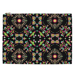 Abstract Elegant Background Pattern Cosmetic Bag (xxl)  by Simbadda