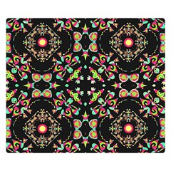 Abstract Elegant Background Pattern Double Sided Flano Blanket (small)  by Simbadda