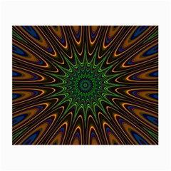 Vibrant Colorful Abstract Pattern Seamless Small Glasses Cloth by Simbadda