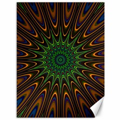 Vibrant Colorful Abstract Pattern Seamless Canvas 36  X 48   by Simbadda