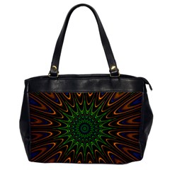 Vibrant Colorful Abstract Pattern Seamless Office Handbags by Simbadda