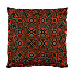 Vibrant Pattern Seamless Colorful Standard Cushion Case (two Sides) by Simbadda