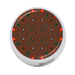 Vibrant Pattern Seamless Colorful 4-port Usb Hub (two Sides)  by Simbadda