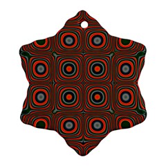 Vibrant Pattern Seamless Colorful Ornament (snowflake) by Simbadda