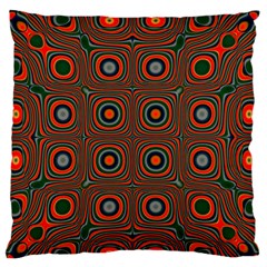 Vibrant Pattern Seamless Colorful Standard Flano Cushion Case (one Side) by Simbadda