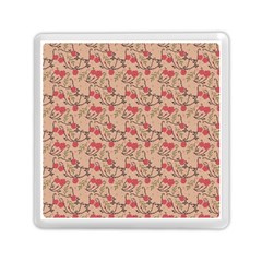 Vintage Flower Pattern  Memory Card Reader (square)  by TastefulDesigns