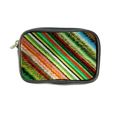 Colorful Stripe Extrude Background Coin Purse by Simbadda