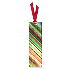 Colorful Stripe Extrude Background Small Book Marks by Simbadda