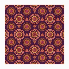 Abstract Seamless Mandala Background Pattern Medium Glasses Cloth (2-side) by Simbadda