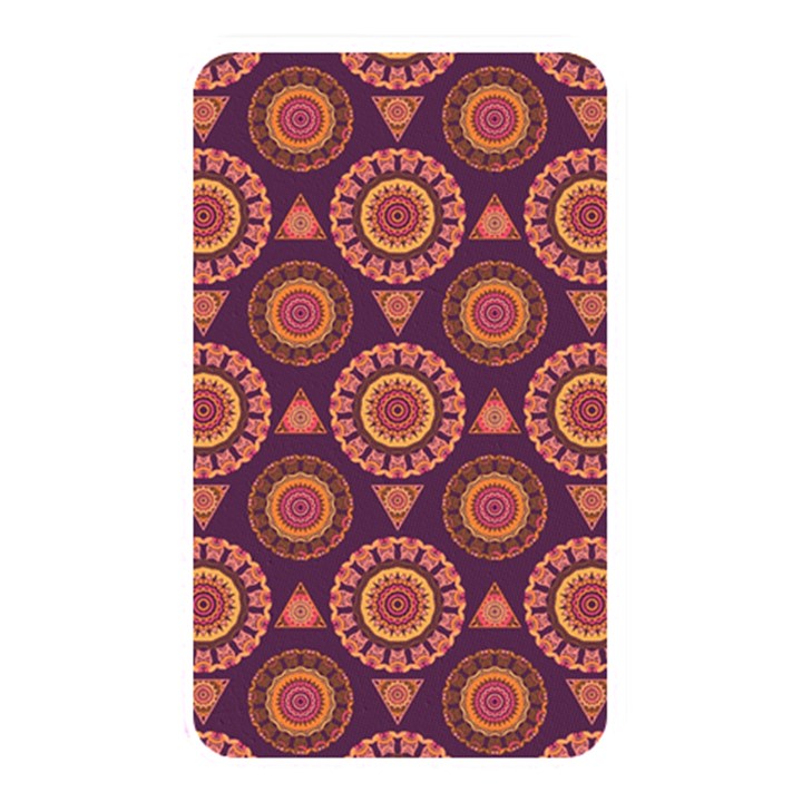 Abstract Seamless Mandala Background Pattern Memory Card Reader