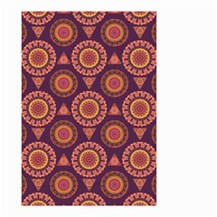 Abstract Seamless Mandala Background Pattern Small Garden Flag (two Sides) by Simbadda