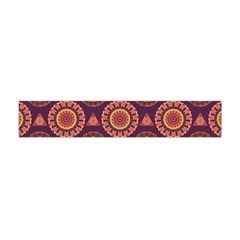 Abstract Seamless Mandala Background Pattern Flano Scarf (mini) by Simbadda