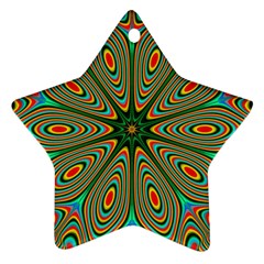 Vibrant Seamless Pattern  Colorful Ornament (star) by Simbadda