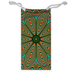 Vibrant Seamless Pattern  Colorful Jewelry Bag