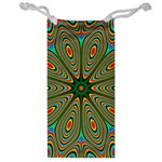 Vibrant Seamless Pattern  Colorful Jewelry Bag Front