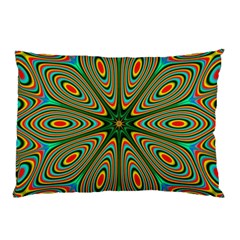 Vibrant Seamless Pattern  Colorful Pillow Case by Simbadda