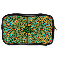 Vibrant Seamless Pattern  Colorful Toiletries Bags 2-side by Simbadda