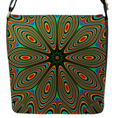 Vibrant Seamless Pattern  Colorful Flap Messenger Bag (s) by Simbadda