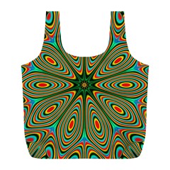 Vibrant Seamless Pattern  Colorful Full Print Recycle Bags (l)  by Simbadda