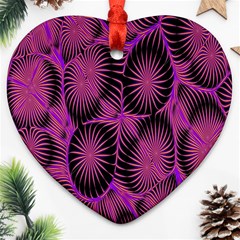 Self Similarity And Fractals Heart Ornament (two Sides) by Simbadda