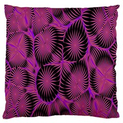 Self Similarity And Fractals Large Flano Cushion Case (two Sides) by Simbadda