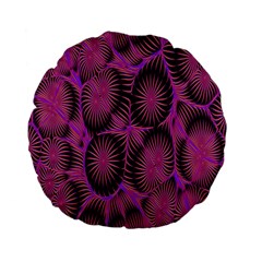 Self Similarity And Fractals Standard 15  Premium Flano Round Cushions by Simbadda