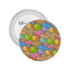 Fishes Cartoon 2 25  Buttons by sifis