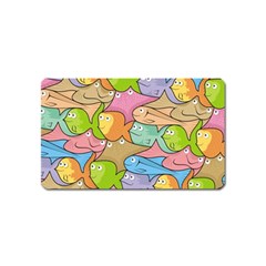 Fishes Cartoon Magnet (name Card) by sifis