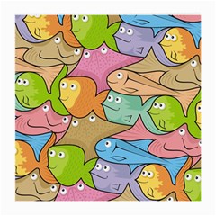 Fishes Cartoon Medium Glasses Cloth by sifis