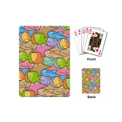 Fishes Cartoon Playing Cards (mini)  by sifis