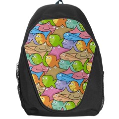 Fishes Cartoon Backpack Bag by sifis