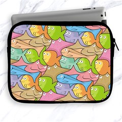 Fishes Cartoon Apple Ipad 2/3/4 Zipper Cases by sifis