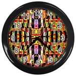 BRICK HOUSE MRTACPANS Wall Clocks (Black) Front