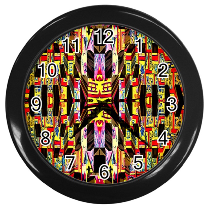 BRICK HOUSE MRTACPANS Wall Clocks (Black)