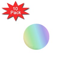 Multi Color Pastel Background 1  Mini Buttons (10 pack) 