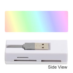 Multi Color Pastel Background Memory Card Reader (Stick) 