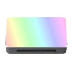 Multi Color Pastel Background Memory Card Reader with CF