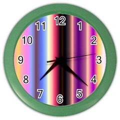 Multi Color Vertical Background Color Wall Clocks by Simbadda