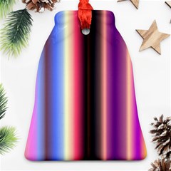 Multi Color Vertical Background Ornament (Bell)