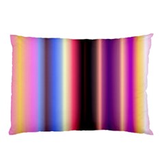 Multi Color Vertical Background Pillow Case (two Sides) by Simbadda