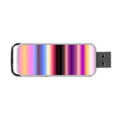 Multi Color Vertical Background Portable Usb Flash (two Sides) by Simbadda