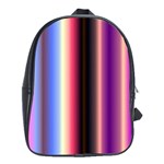 Multi Color Vertical Background School Bags (XL)  Front