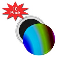 Multi Color Stones Wall Multi Radiant 1.75  Magnets (10 pack) 