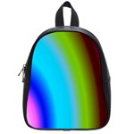 Multi Color Stones Wall Multi Radiant School Bags (Small)  Front