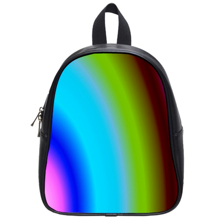 Multi Color Stones Wall Multi Radiant School Bags (Small) 