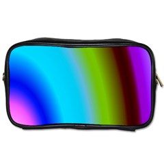 Multi Color Stones Wall Multi Radiant Toiletries Bags 2-side by Simbadda