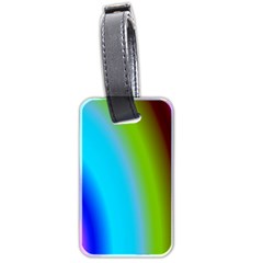 Multi Color Stones Wall Multi Radiant Luggage Tags (Two Sides)